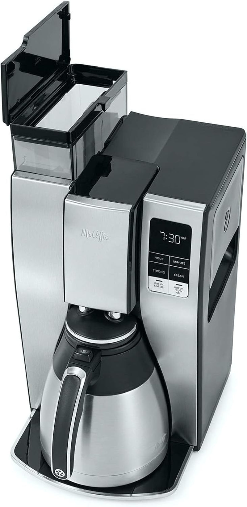 10 Cup Thermal Programmable Coffeemaker, Stainless Steel