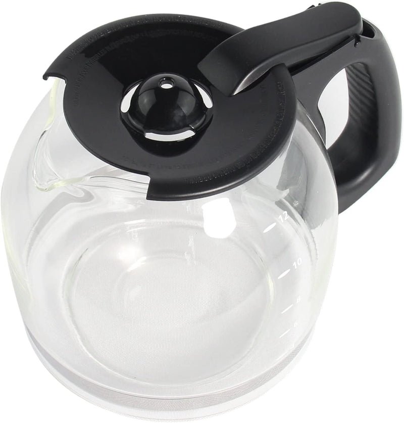 12-Cup Replacement Coffee Carafe Compatible with Mr. Coffee Coffee Maker Pot, Replace Part