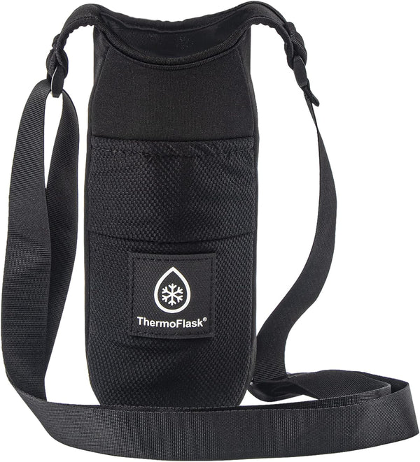 Packable Bottle Sling, Hands-Free Water Bottle Carrier with Strap for Travel or Gym, Fits 24 Oz Bottles