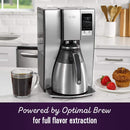 10 Cup Thermal Programmable Coffeemaker, Stainless Steel