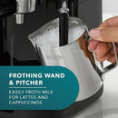 Steam Espresso Maker with Stainless Steel Frothing Pitcher