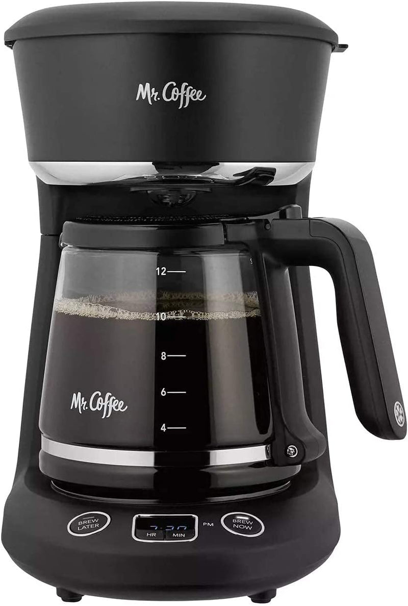 Brew Now or Later Coffee Maker, 12- Cup, Black