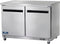 AUC48R 48" Undercounter Worktop Refrigerator - 12 Cubic Feet, 2 Section, 2 Doors, Stainless Steel, 115V