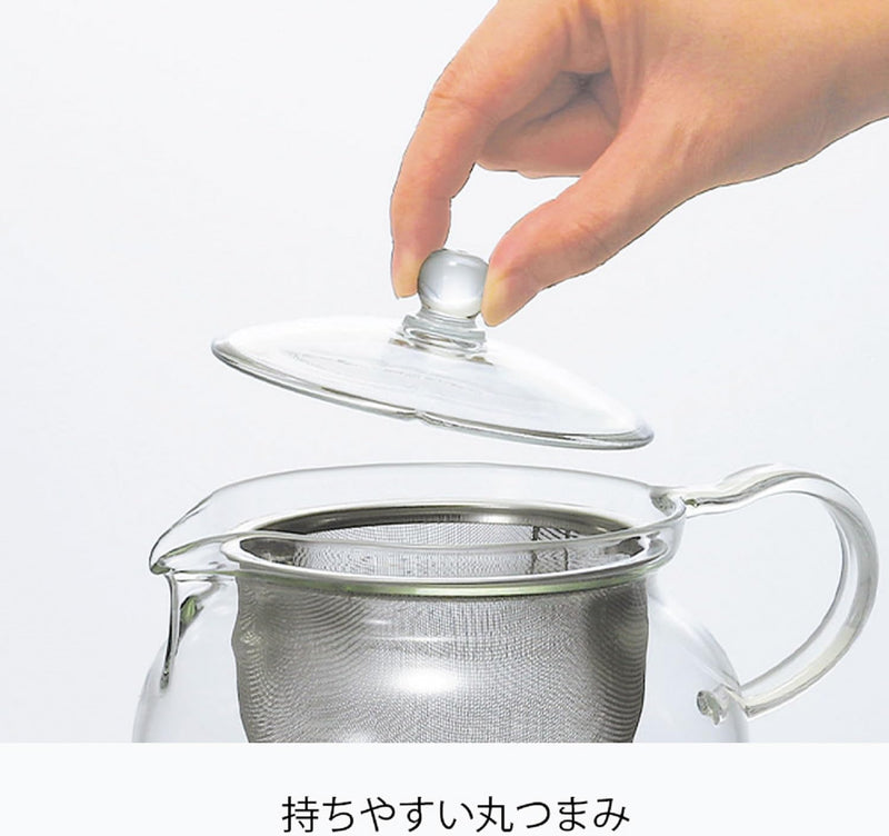 'Chacha Kyusu Maru' Teapot Heatproof Glass Teapot 700 Ml, Glass