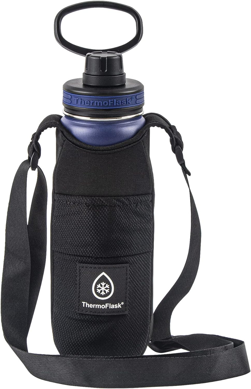 Packable Bottle Sling, Hands-Free Water Bottle Carrier with Strap for Travel or Gym, Fits 24 Oz Bottles