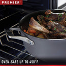 Premier Hard-Anodized Nonstick 10-Inch and 12-Inch Fry Pan Combo