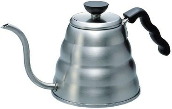 V60 "Buono" Drip Kettle Stovetop Gooseneck Coffee Kettle 1.2L, Stainless Steel, Silver