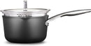 Premier Hard-Anodized Nonstick 3.5-Quart Sauce Pan with Lid