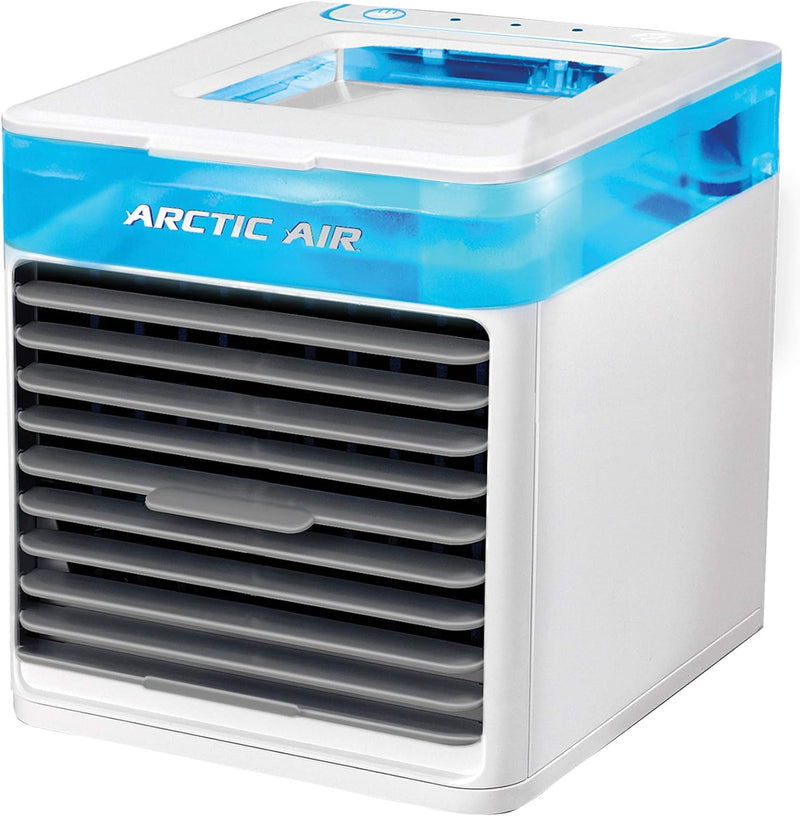 Pure Chill Evaporative Air Cooler by  - Powerful 3-Speed Personal Space Cooler, Quiet, Lightweight and Portable for Bedroom, Office, Living Room & More