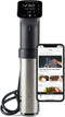 Sous Vide Precision Cooker Pro, 1200 Watts, Black and Silver