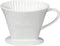 Porcelain #2 Cone Brewer, White