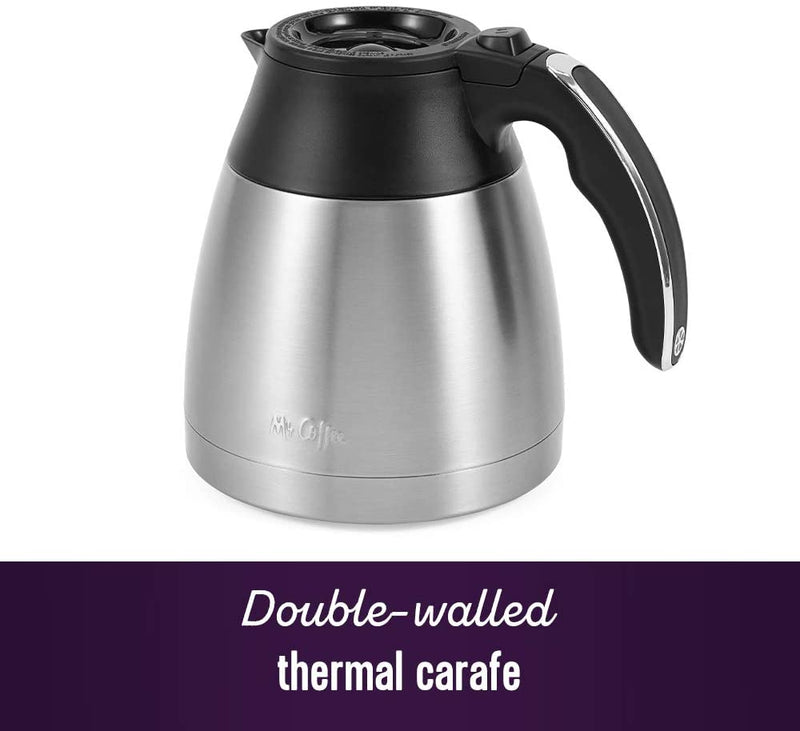 10 Cup Thermal Programmable Coffeemaker, Stainless Steel