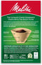 #4 Cone Coffee Filters, Unbleached Natural Brown, 100 Total Filters Count - Packaging May Vary