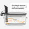 ANTC01 Sous Vide Cooker Cooking Container, Holds up to 16L of Water, with Removable Lid and Rack