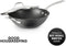 Signature Hard-Anodized Nonstick 12-Inch Flat Bottom Wok with Cover