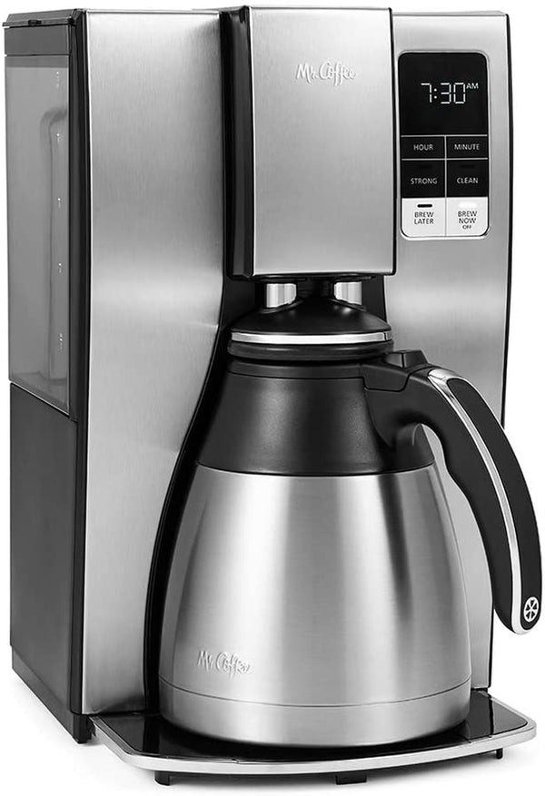 10 Cup Thermal Programmable Coffeemaker, Stainless Steel