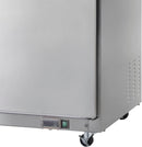 AUC48R 48" Undercounter Worktop Refrigerator - 12 Cubic Feet, 2 Section, 2 Doors, Stainless Steel, 115V