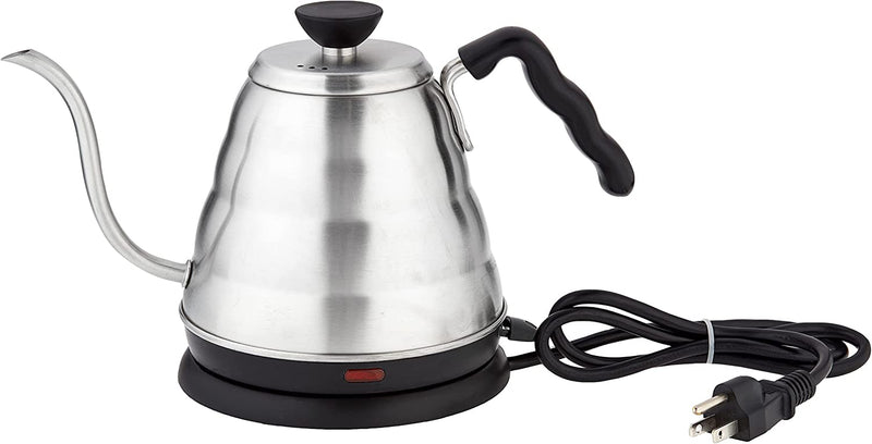 V60 "Buono" Drip Kettle Electric Gooseneck Coffee Kettle 800 Ml, Stainless Steel, Silver