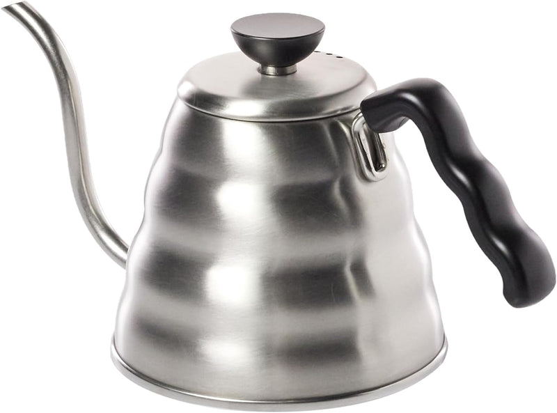 V60 "Buono" Drip Kettle Stovetop Gooseneck Coffee Kettle 1.2L, Stainless Steel, Silver